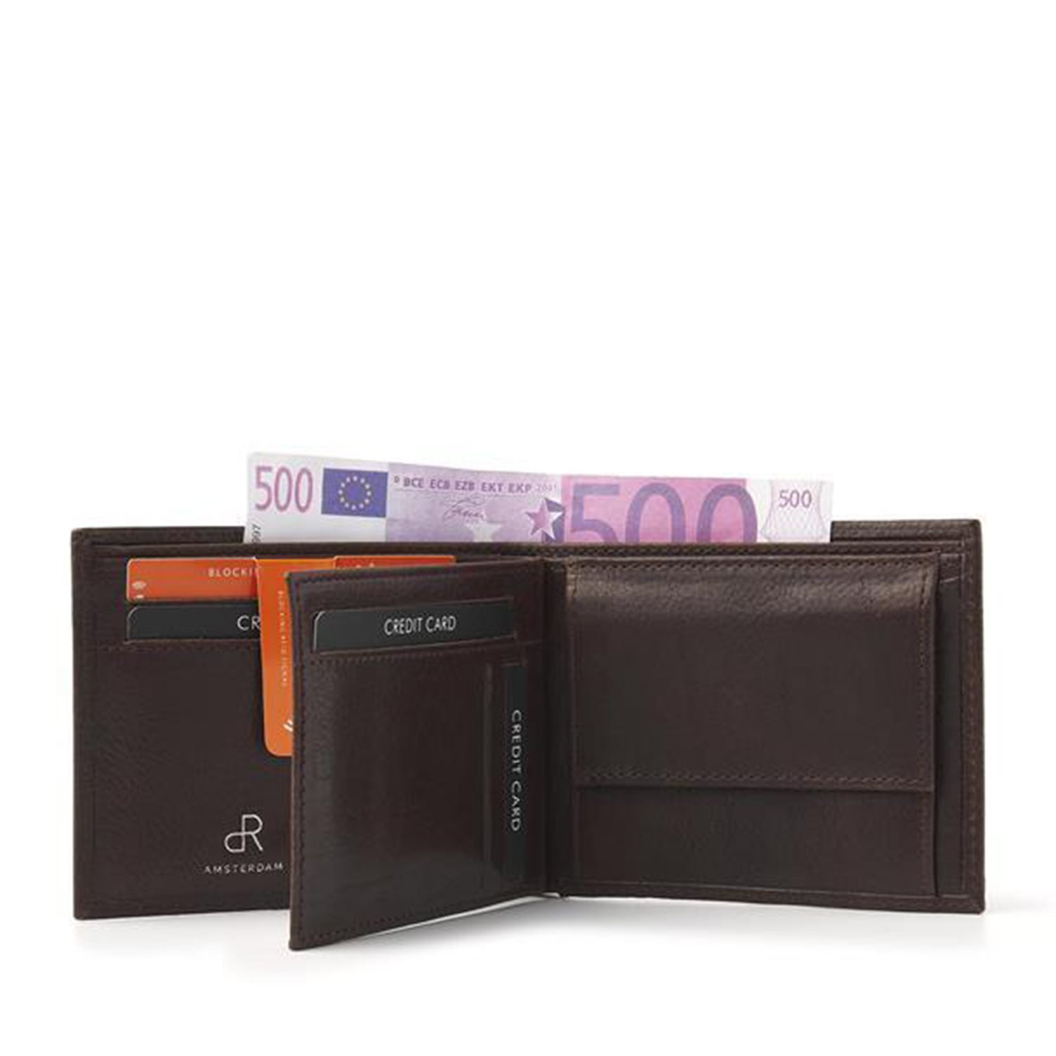 dR Amsterdam Milan Billfold 28559 brown