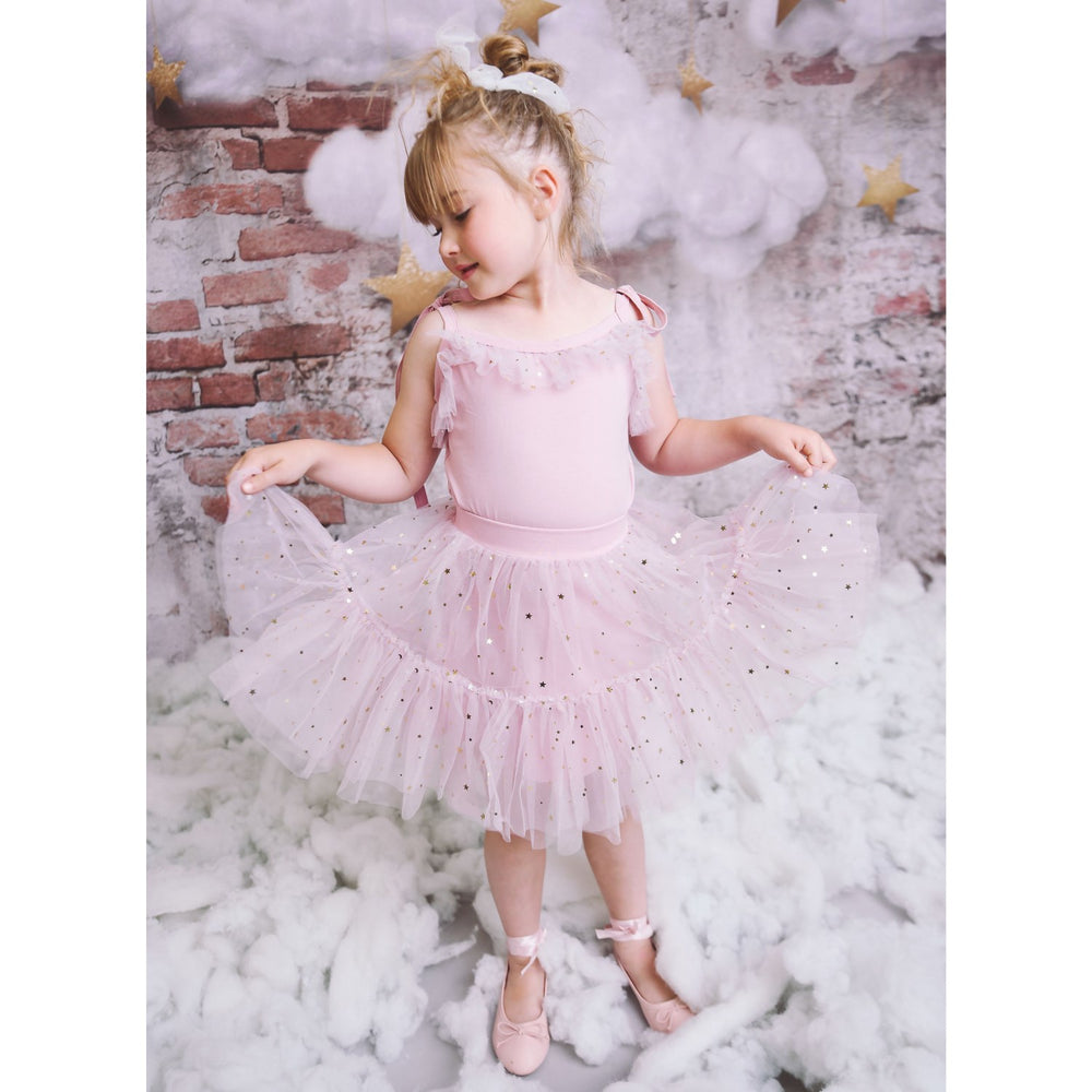 Stars & Moon Tulle Tutu Nederdel Dusty Violet