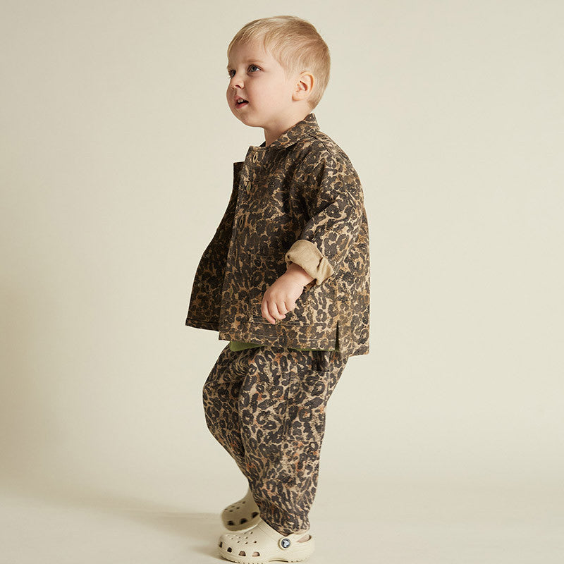 Jacke Fen Leoprint
