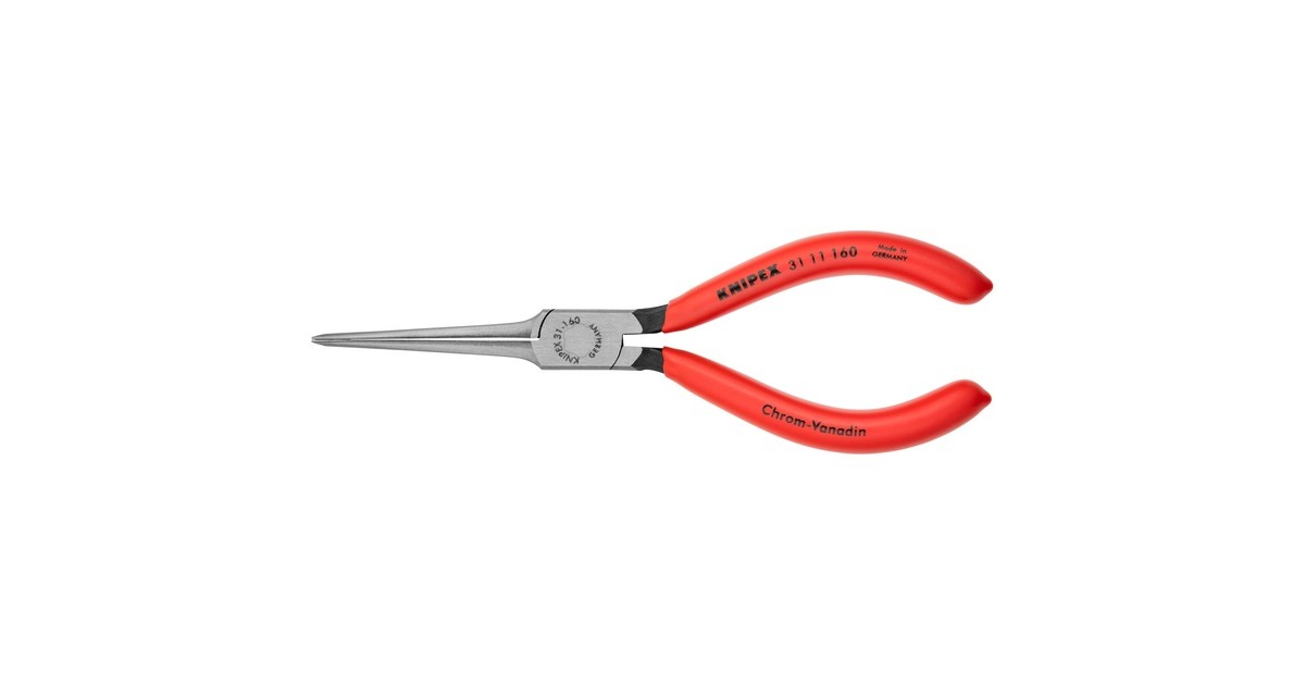 KNIPEXNaaldtang grijptang  (Rood, 160mm)