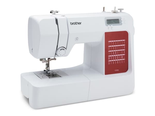 Brother CS10SZW1 - Symaskin - datautstyrt - 40 sting - 5 enkeltskrittsknappehull - LCD display