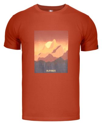 T-shirt de randonnée Alpinus Drefekal orange - Homme