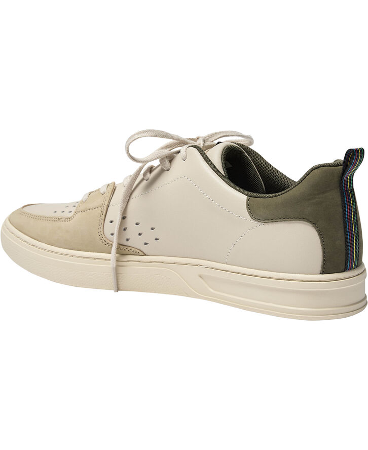 PS Paul Smith MENS SHOE COSMO OFF WHITE KHAKI SPOILER 121