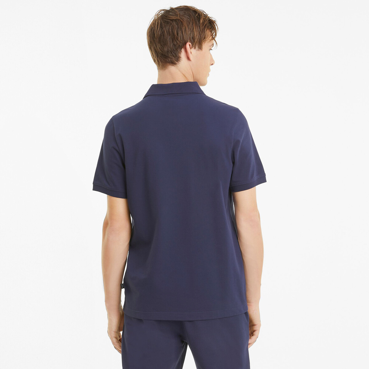 PUMA<br>Polo em algodão piqué essencial