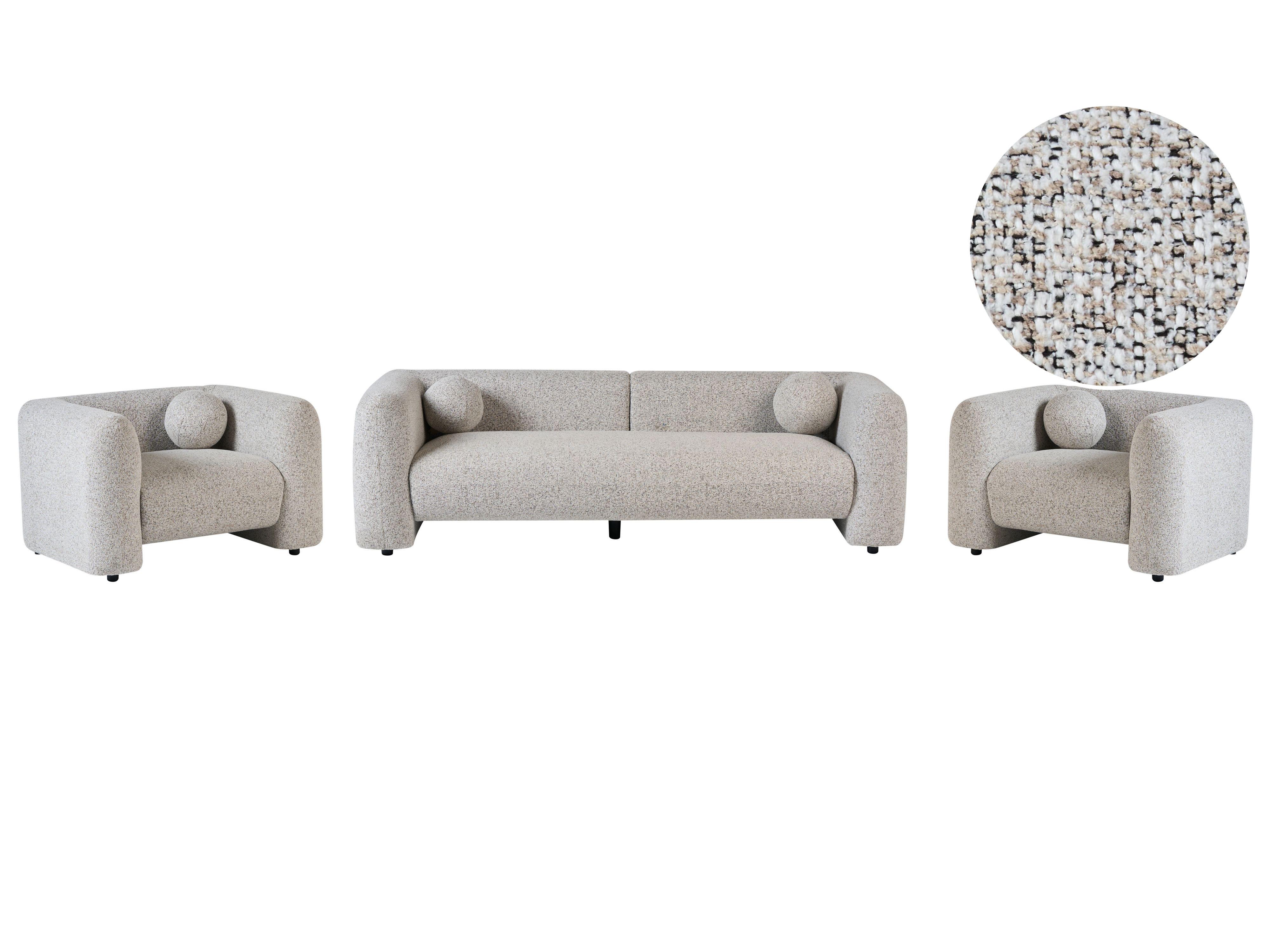 Bankenset 5-zits LEIREN Beige