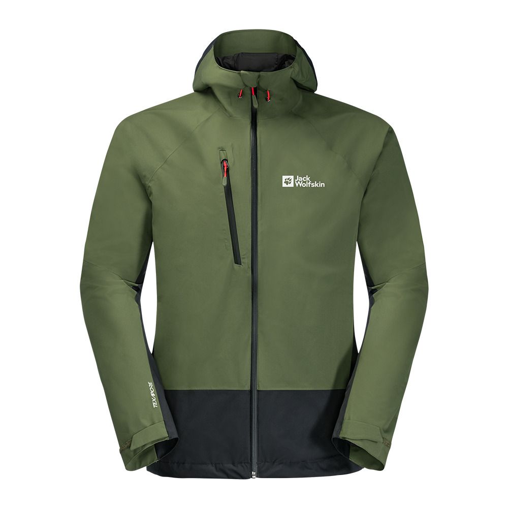 Jack Wolfskin EAGLE PEAK 2L - Veste Homme greenwood