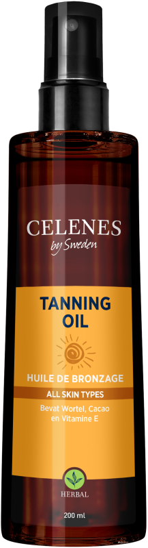 Celenes Herbal Tanning Oil 200ml