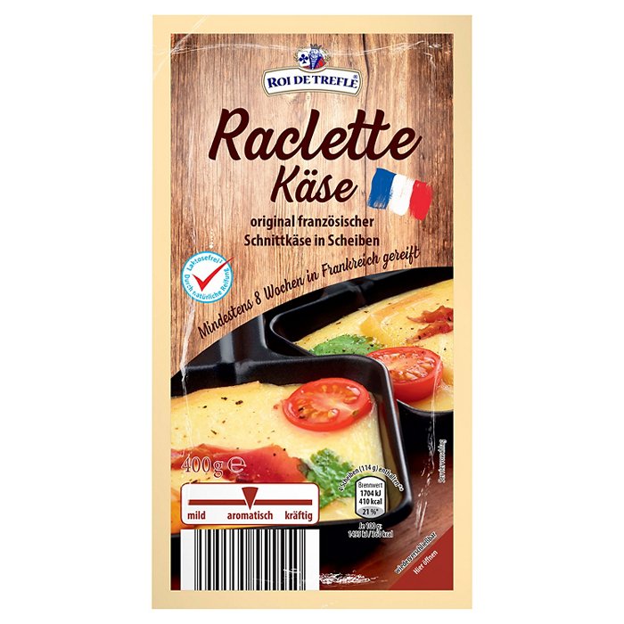 ROI DE TREFLE Raclette Käse 400 g