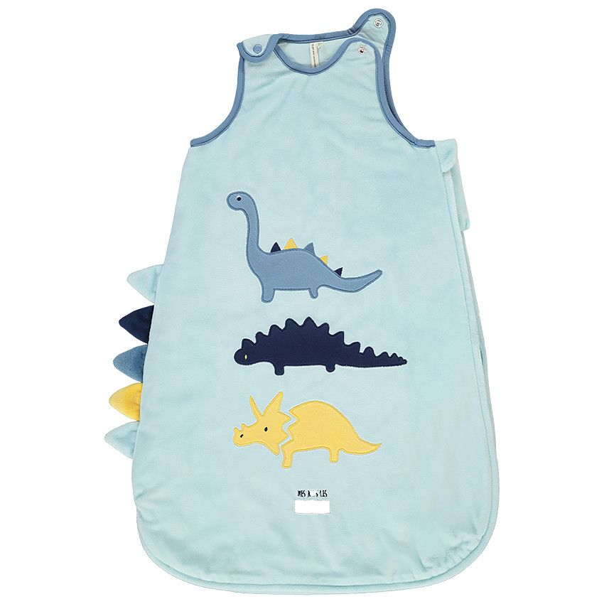 Gigoteuse sans manches en polyester doublée coton TOG 3 - Bleu