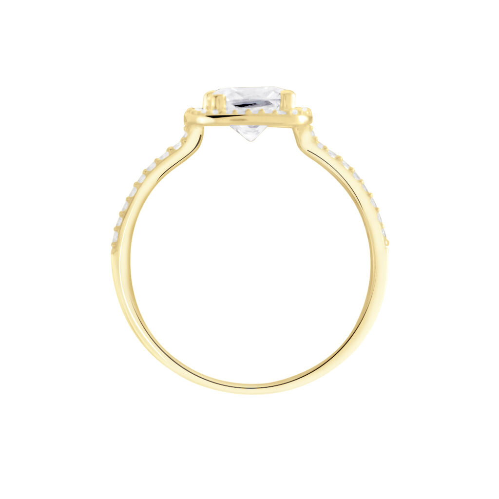Bague Or Jaune Adrienne Oxydes De Zirconium