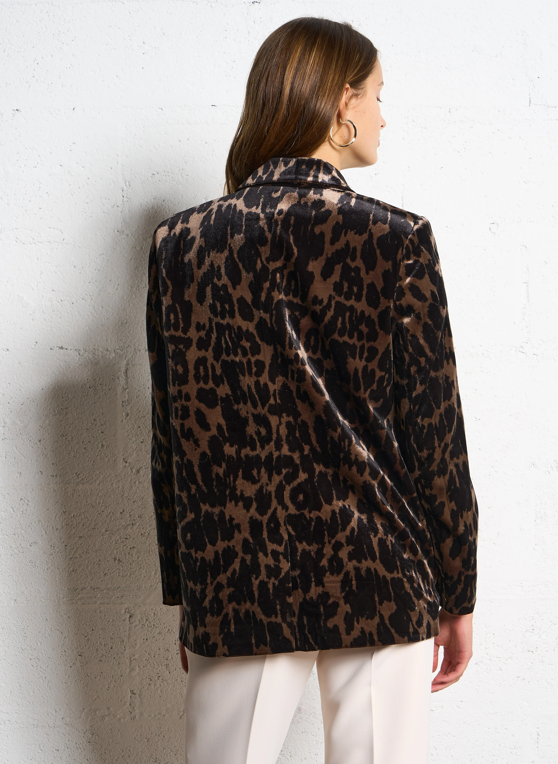 Veste de tailleur droite | Noir