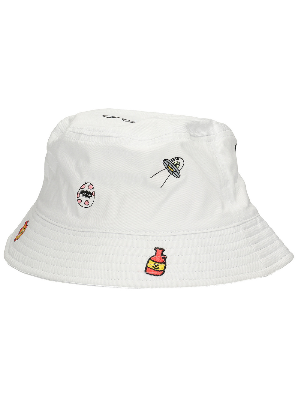 A.LAB Quipster Embroidered Bucket Hat white