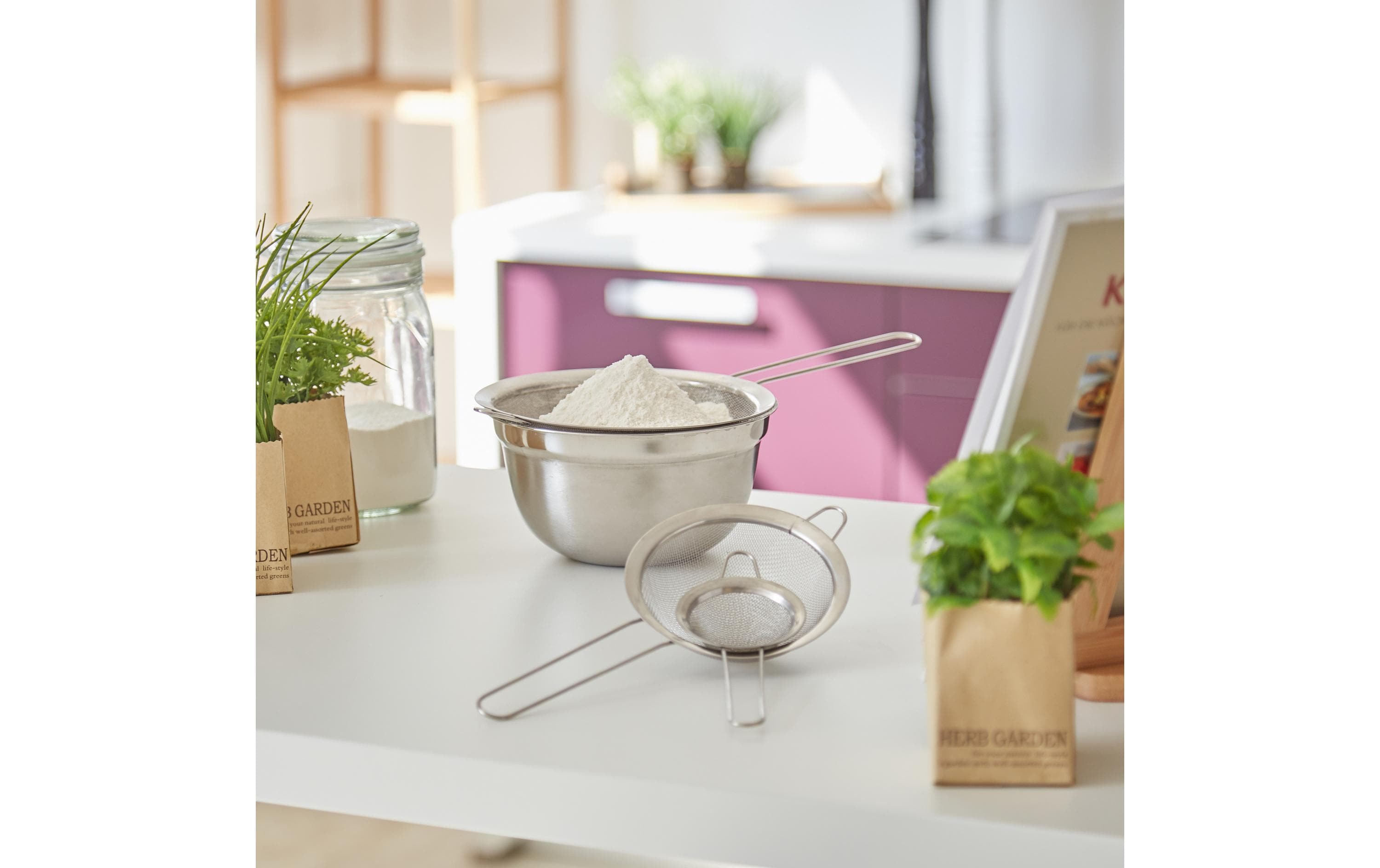 Abtropfsieb 3er SetKüchensieb-Set