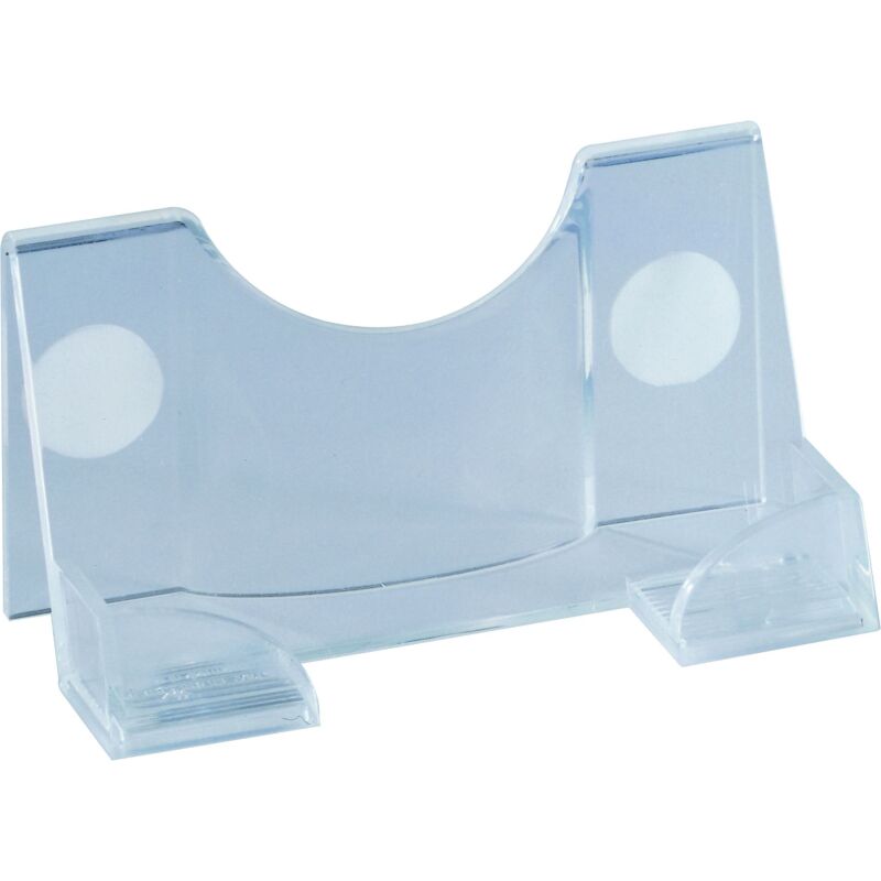 Porte-cartes de visite Durable acrylique 12 x 5,5 cm incolore - 50 cartes