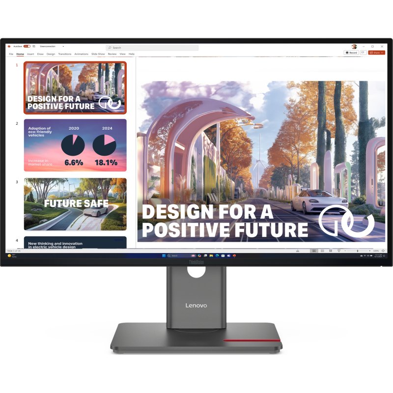 Lenovo ThinkVision P27QD-40 Moniteur