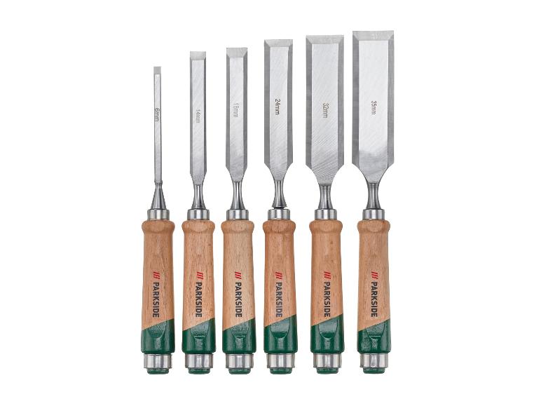Set beitels, snijmesjes en set messen