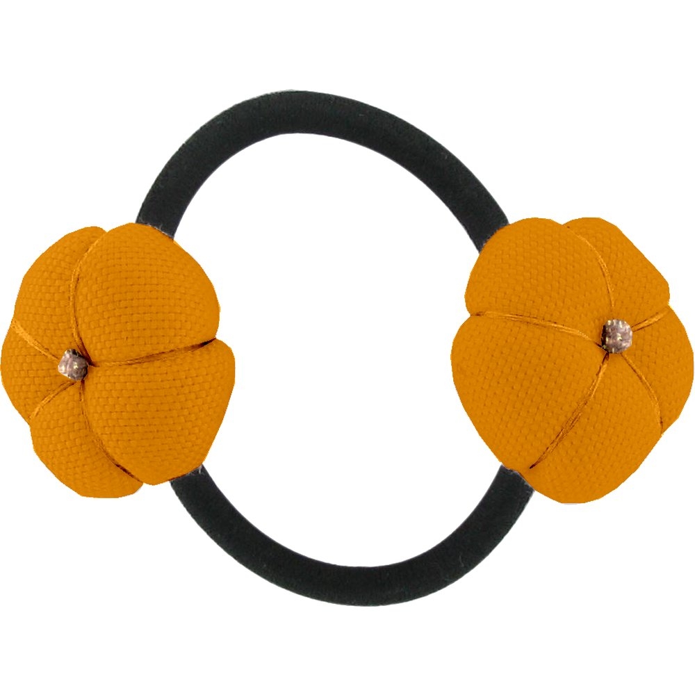Elastique Fleur Du Japon Ochre