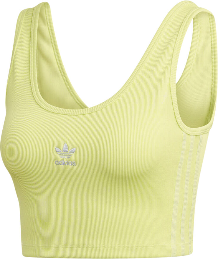 adidas Cropped tanktop Gul