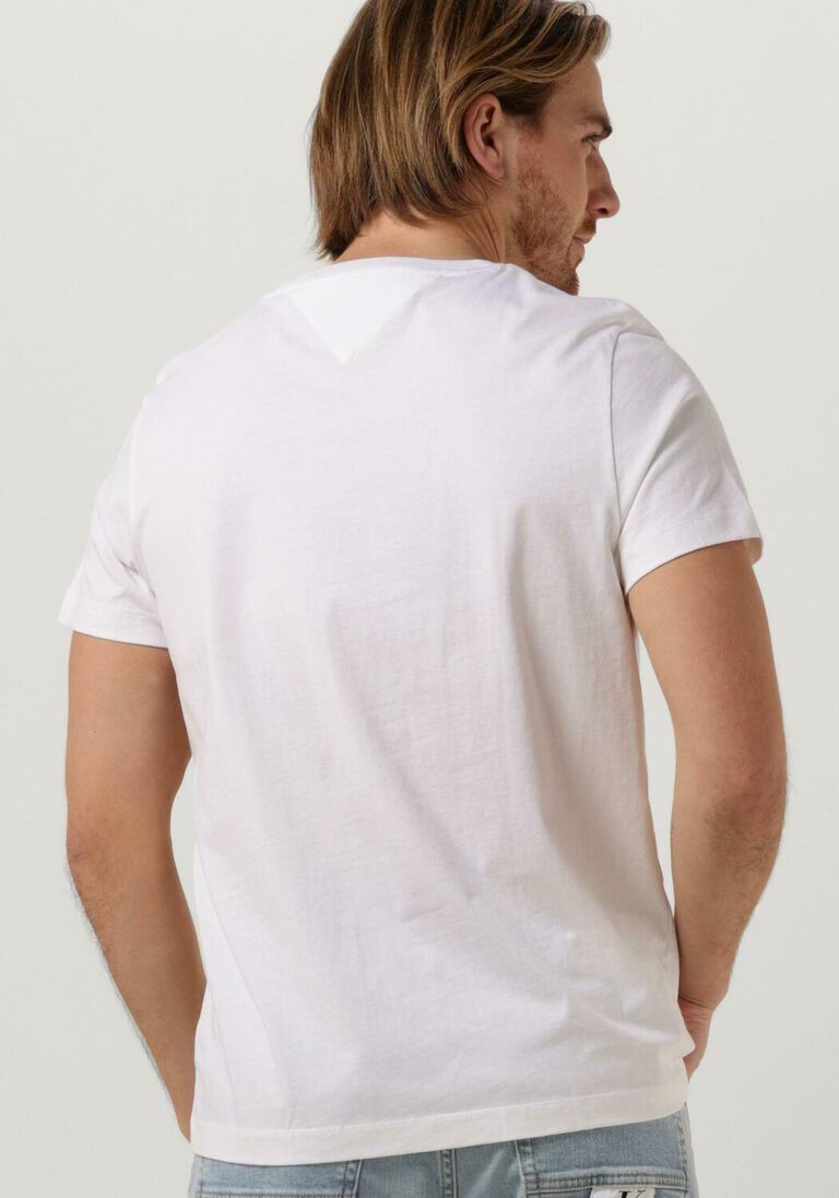 TOMMY HILFIGER witte tommy hilfiger t-shirt brand love small logo tee
