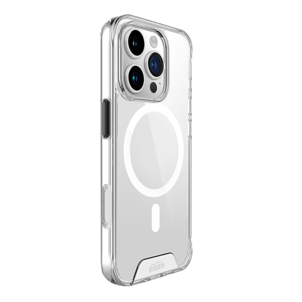 iPhone 16 Pro MagSafe Glacier Case Hybrid Schutzhülle (EGCA00637) - Transparent