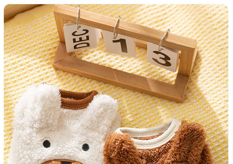 2 nachten - Animal Chenille Pet Top