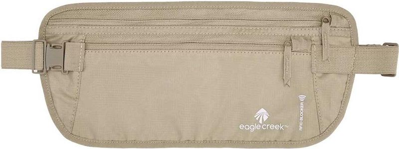 Eagle creek Rfid Blocker Dlx Moneybelt Tan One Size