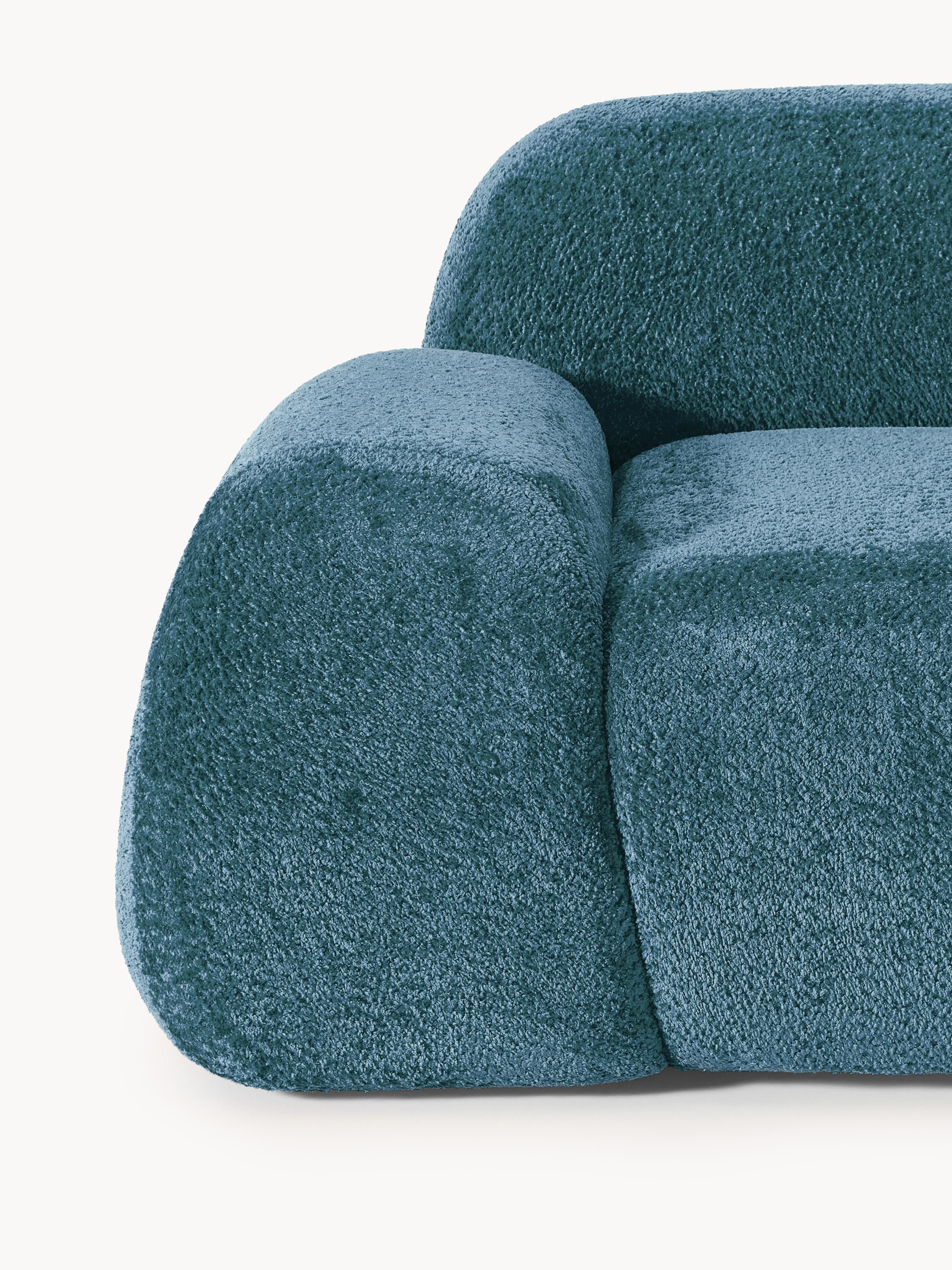 Loungefauteuil Wolke van teddy bouclé