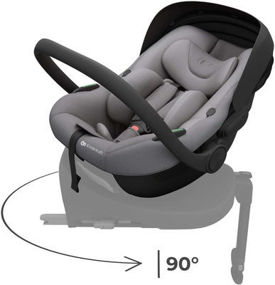 Kinderkraft I-LITE Babybilstol, Cool Grey