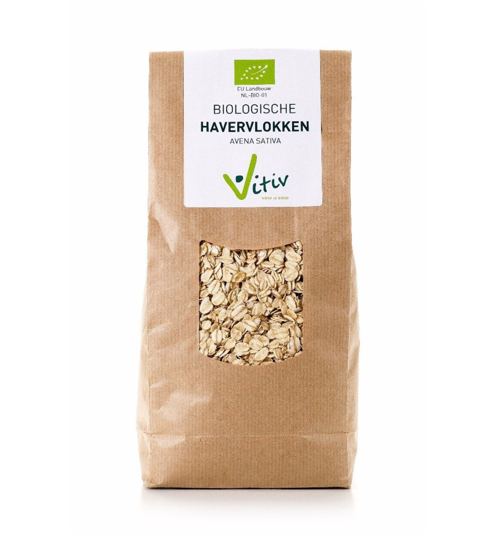 Vitiv Havervlokken Bio (500 gr)