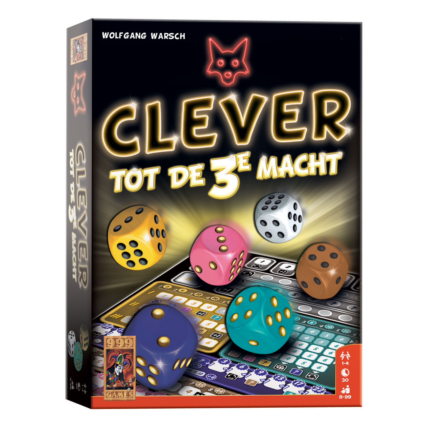 Clever tot de 3e macht Dobbelspel