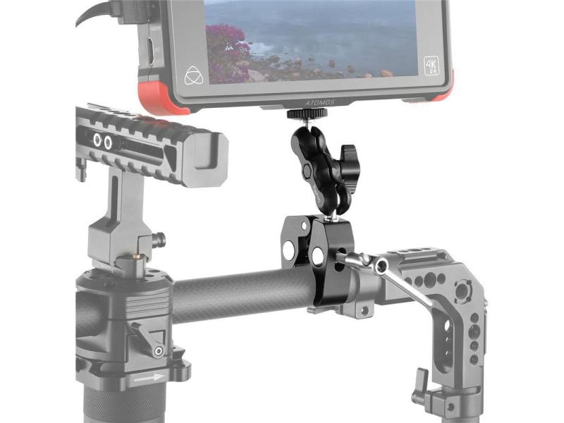 Smallrig Multi-Functional Crab-Shaped Clamp mit Ballhead Ma Multifunktionale Klemme mit Kugelkopfarm