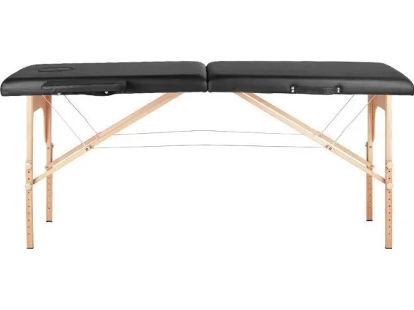 Activeshop WOOD COMFORT MASSAGE TABLE ACTIV FIZJO 2 SEGMENTS BLACK