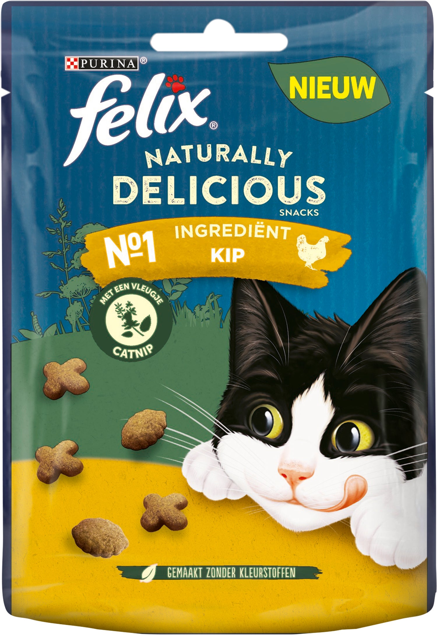 Felix kattensnack Naturally Delicious kip 50 g