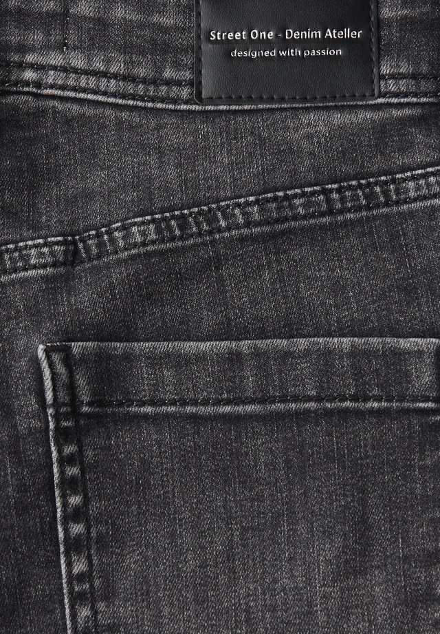 STREET ONE Bootcut-Jeans , mit grossen Front-Taschen