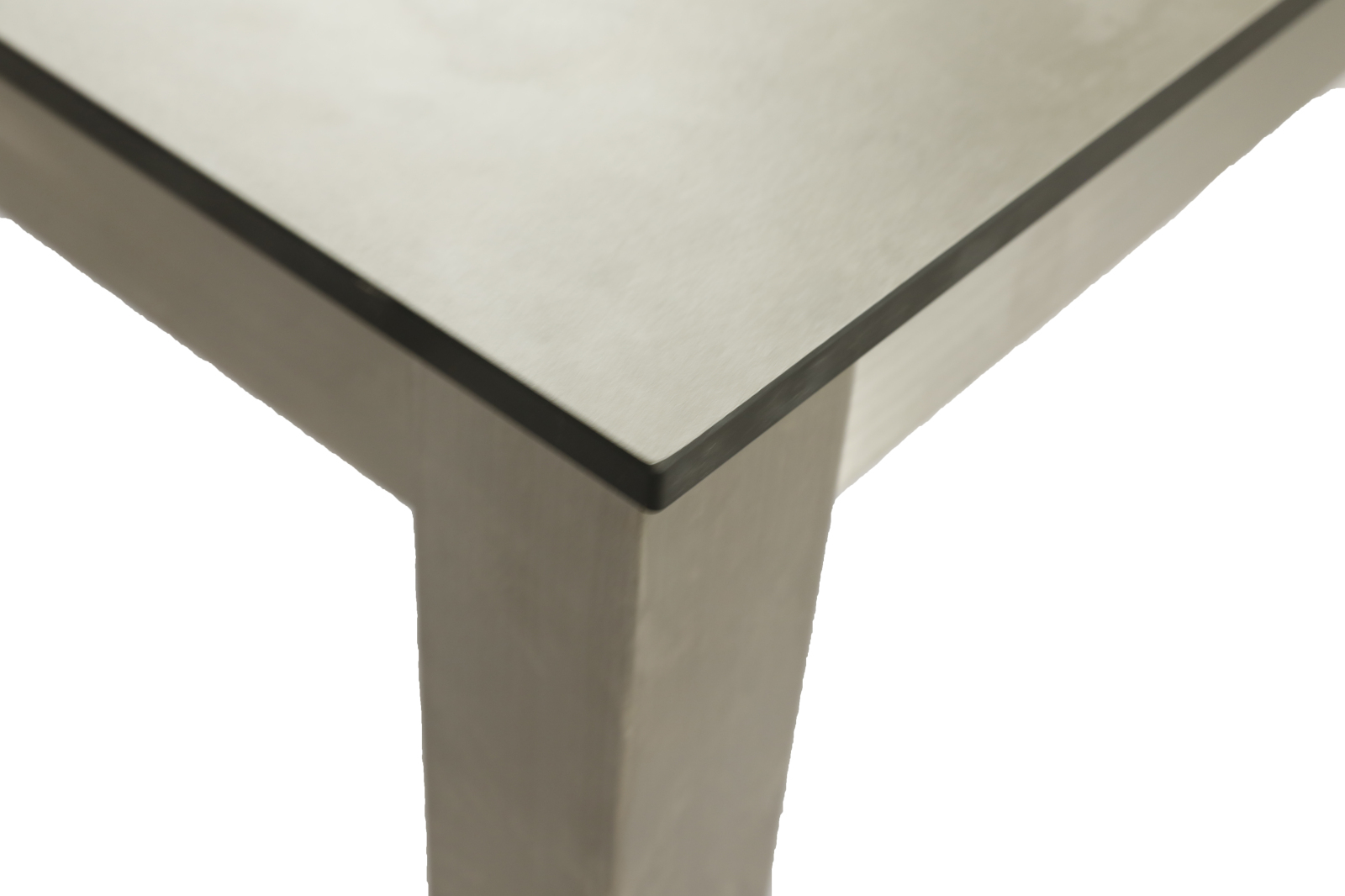 Gartentisch SIENNA - grau - 158x90 cm