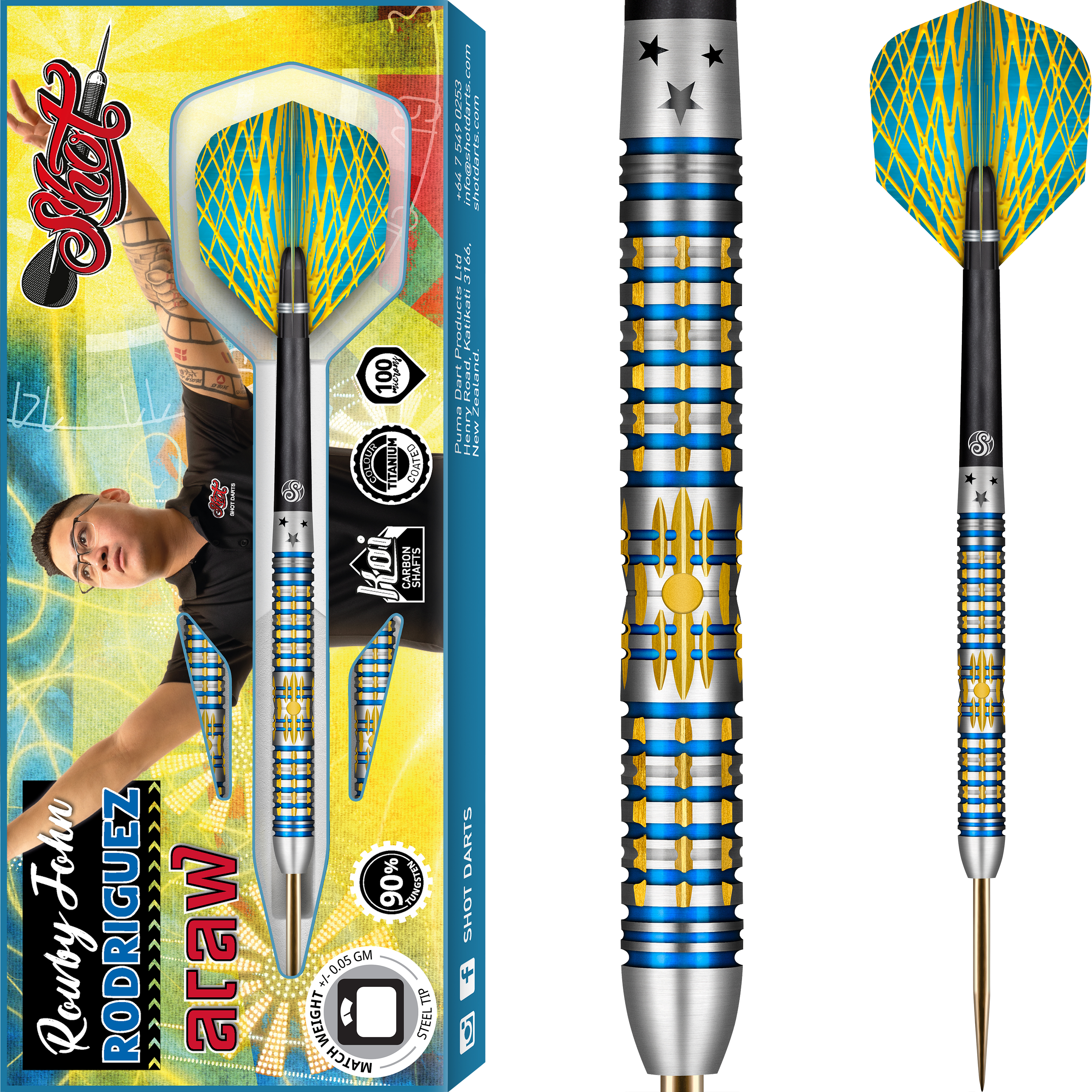 Shot - Rowby-John Rodriguez Araw - Steeldart