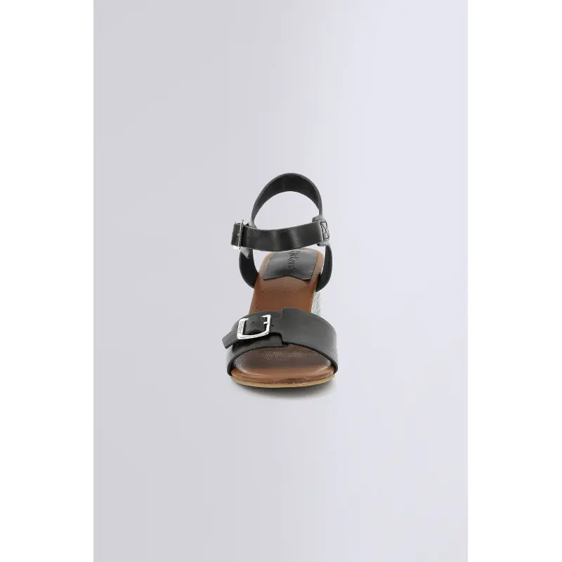 KICK VODOU NOIR SANDALES Cuir Femme