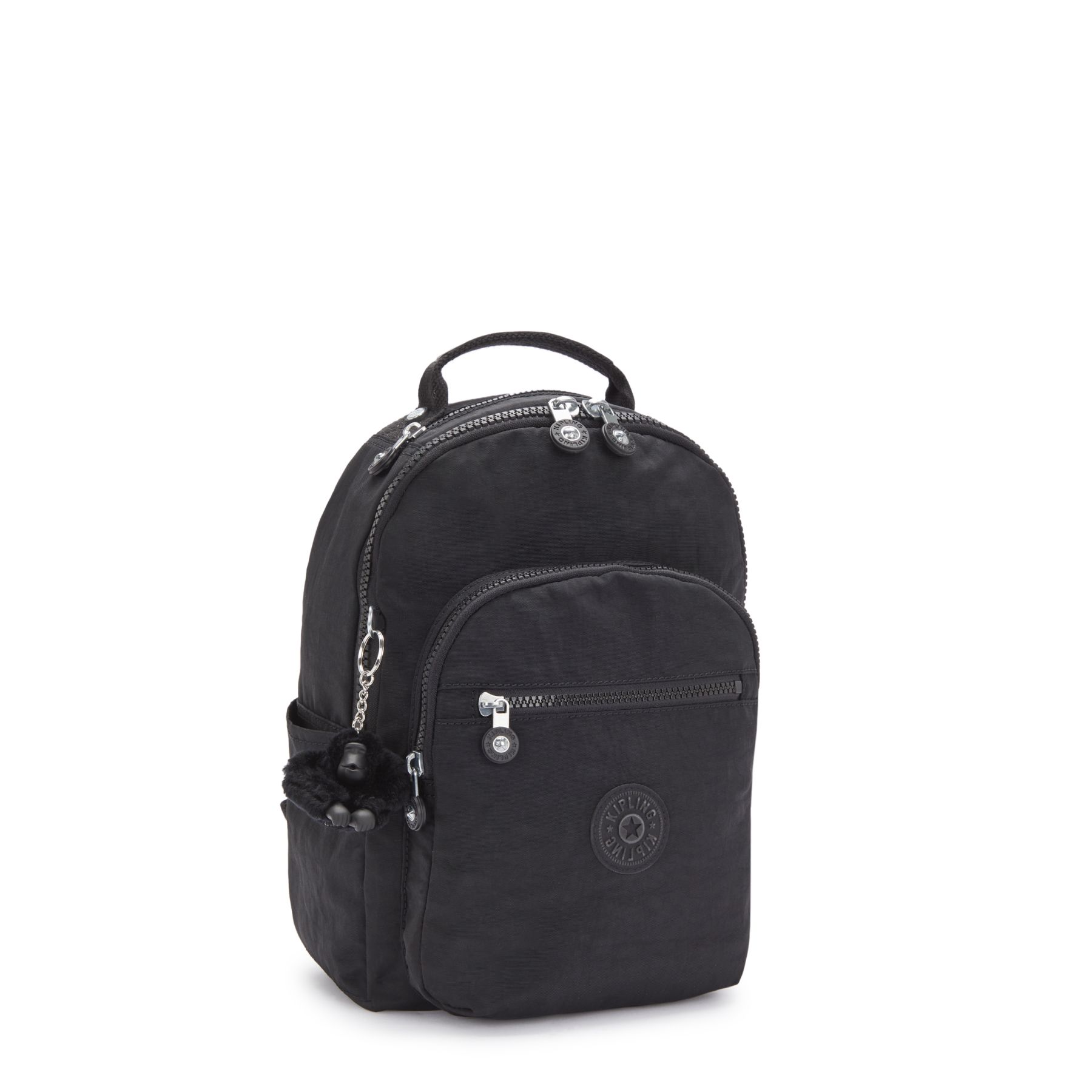 SEOUL S Petit Sac à Dos avec Compartiment pour Tablette - Black Noir