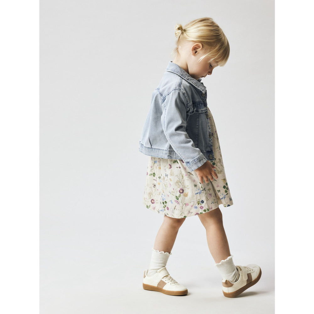 Køb Name It Light Blue Denim Nmfjulia Dnm Flæse Jakke 6006-Yb F