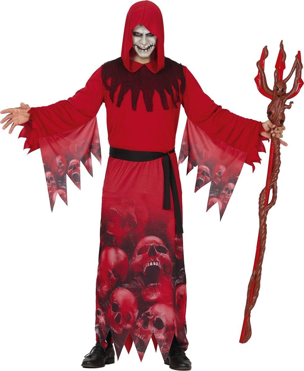 Halloween Kostuum Rood Heren Reaper