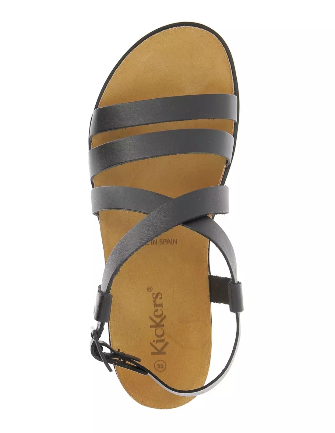 KICKERS KICK ALICE - Sandales & nu-pieds Noir