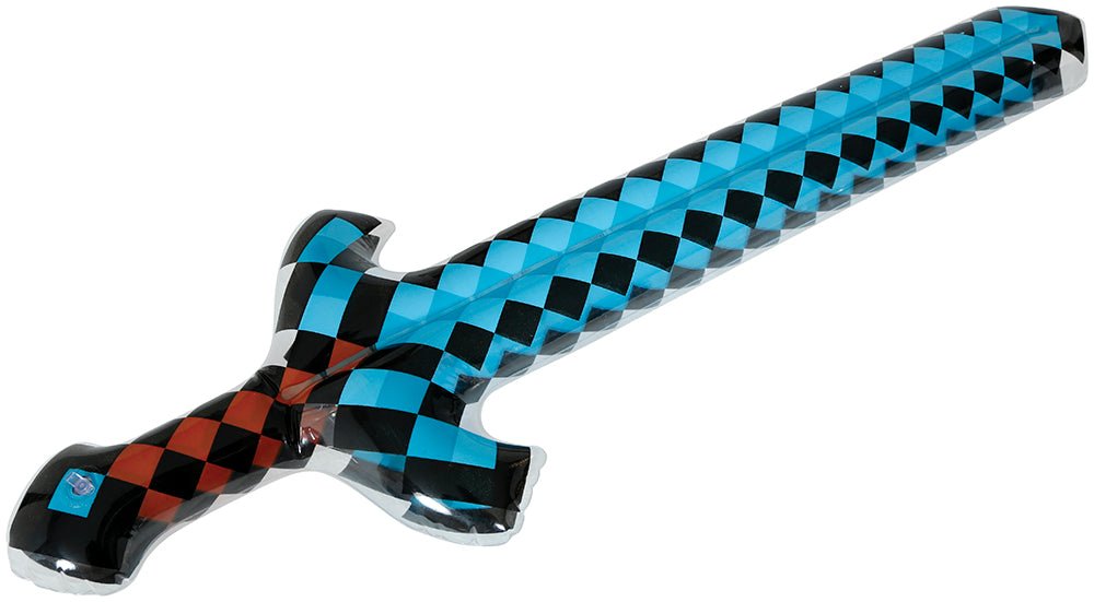 Blauwe Nep Zwaard Pixel