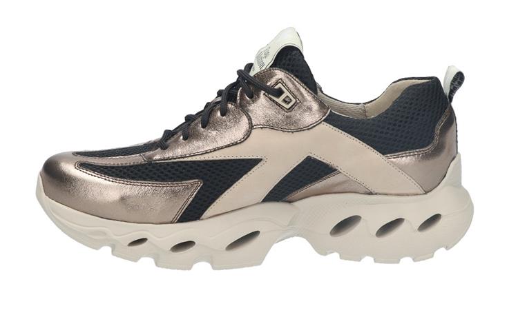 Durea 6309 wijdte G CHAMPAGNE/ZWART/TAUPE