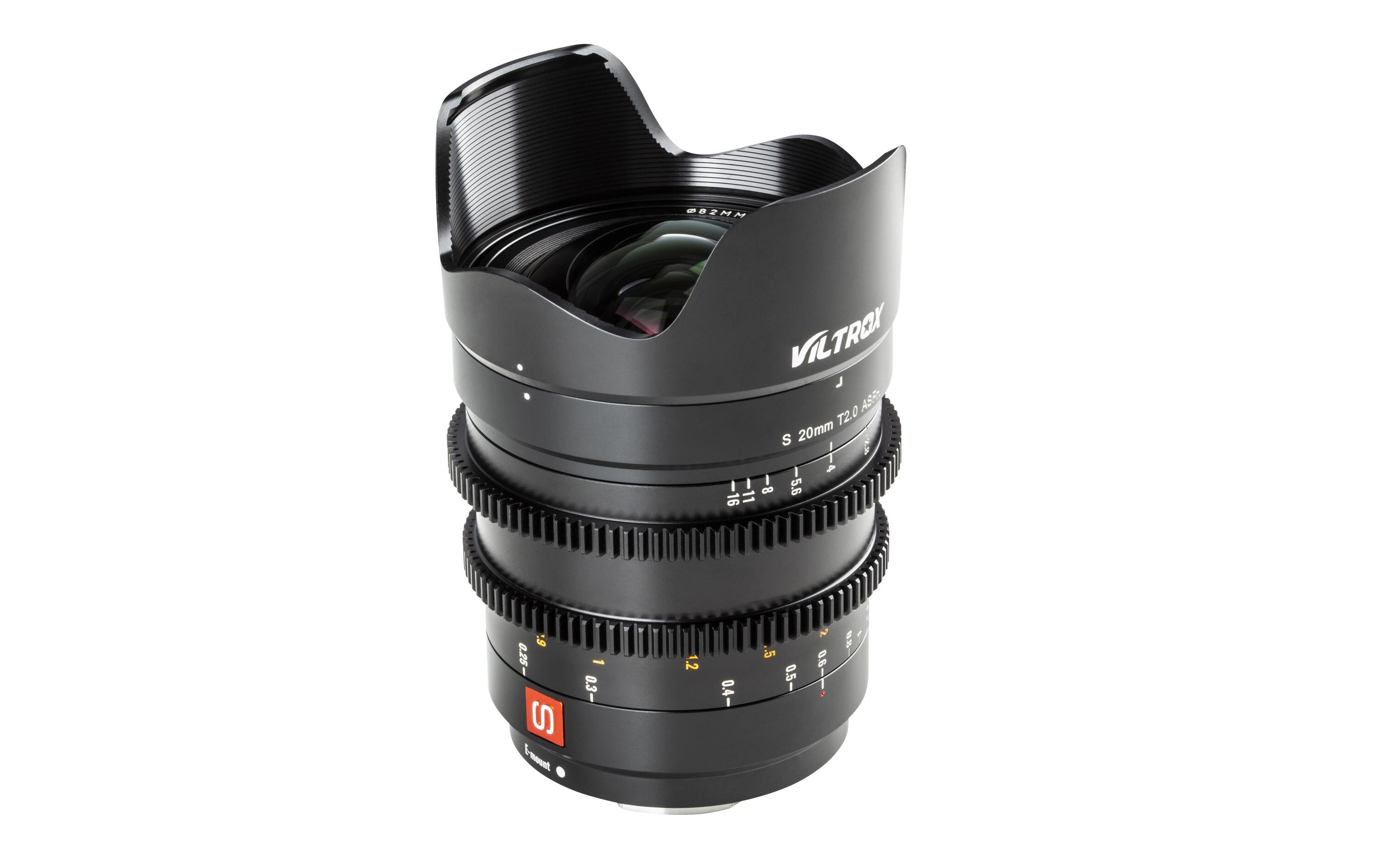 Festbrennweite S 20mm T/2 Cine – Sony E-Mount<br>Lichtstarkes Festbrennweitenobjektiv mit weichem Bokeh-Effekt