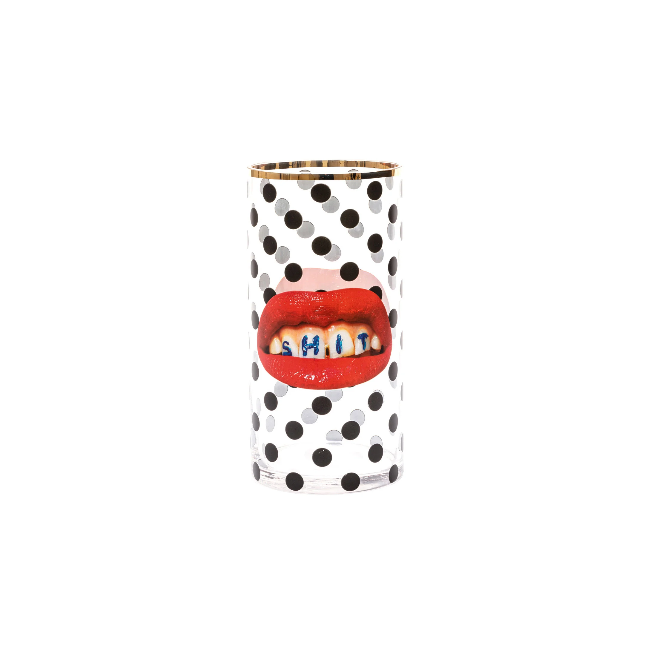 TOILETPAPER - SNAKES - Vase verre | Rouge