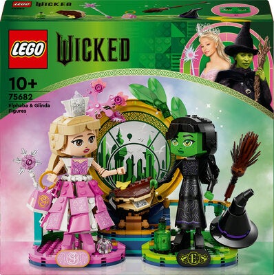 LEGO Wicked 75682 Figurer av Elphaba og Glinda