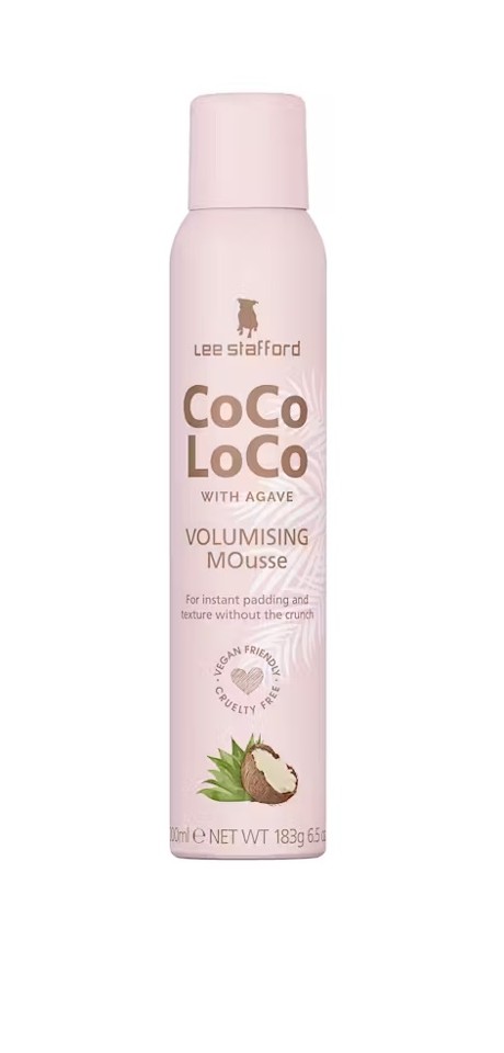 Lee Stafford - Coco Loco Volumising Mousse 200 ml - Hårmousse