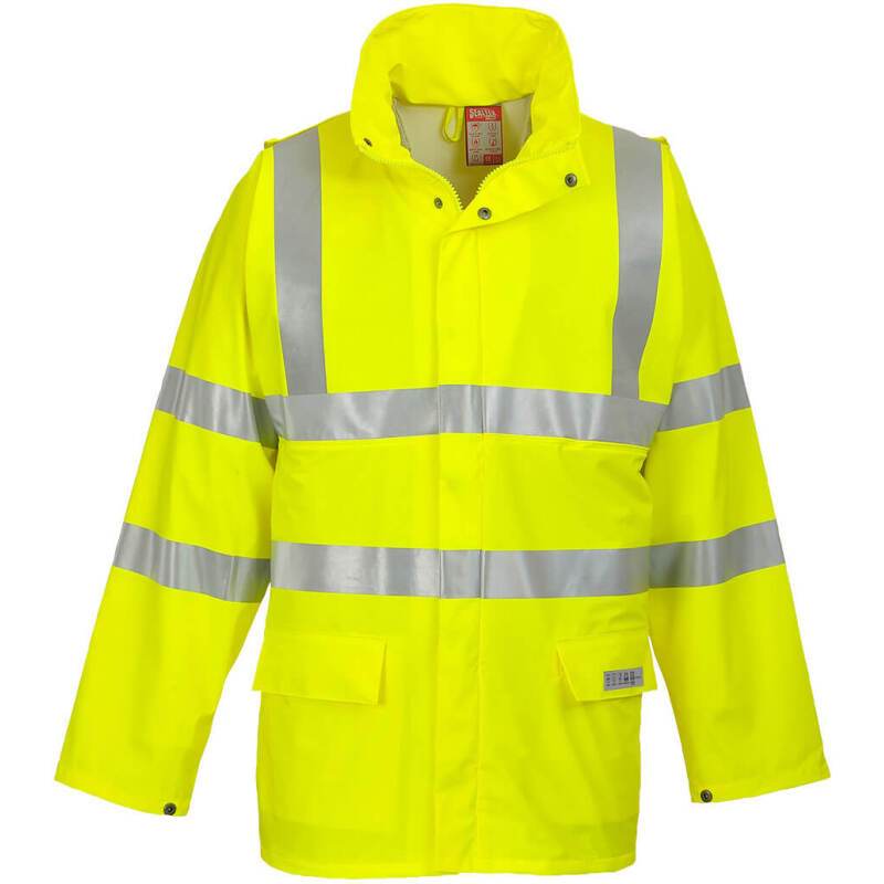 Portwest FR41 Veste de pluie HiVis FR Sealtex