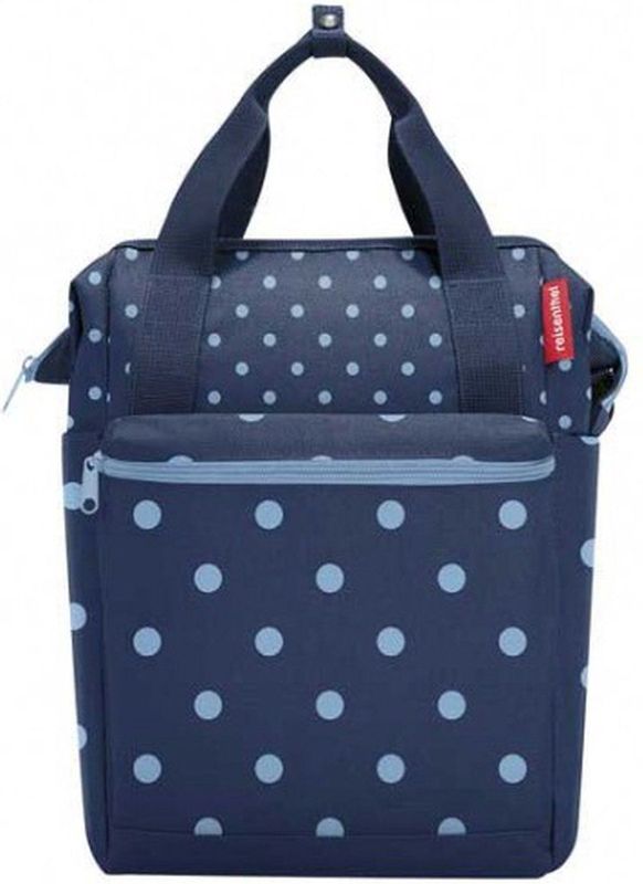 KLICKfix Fietstas Roomy GT 12L Mixed Dots Blue