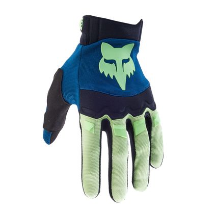 Gants cross Fox DIRTPAW 2024 - Bleu